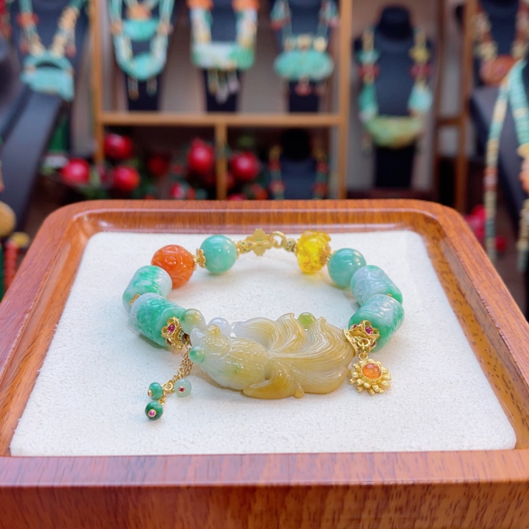 翡翠手链合金48小时鉴赏期