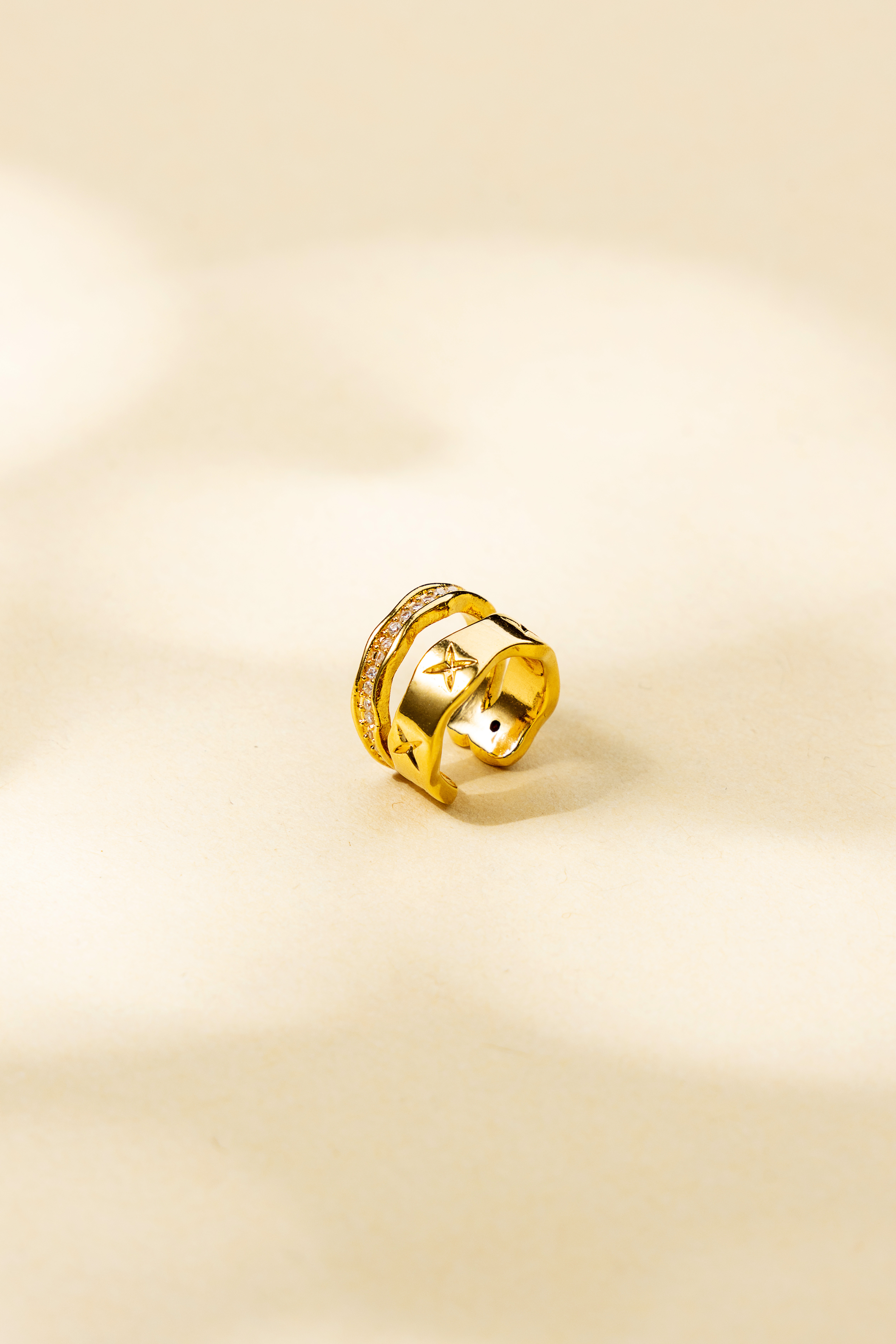 【时尚耳骨夹】单只18K金耳饰-FF1036|BKJ4