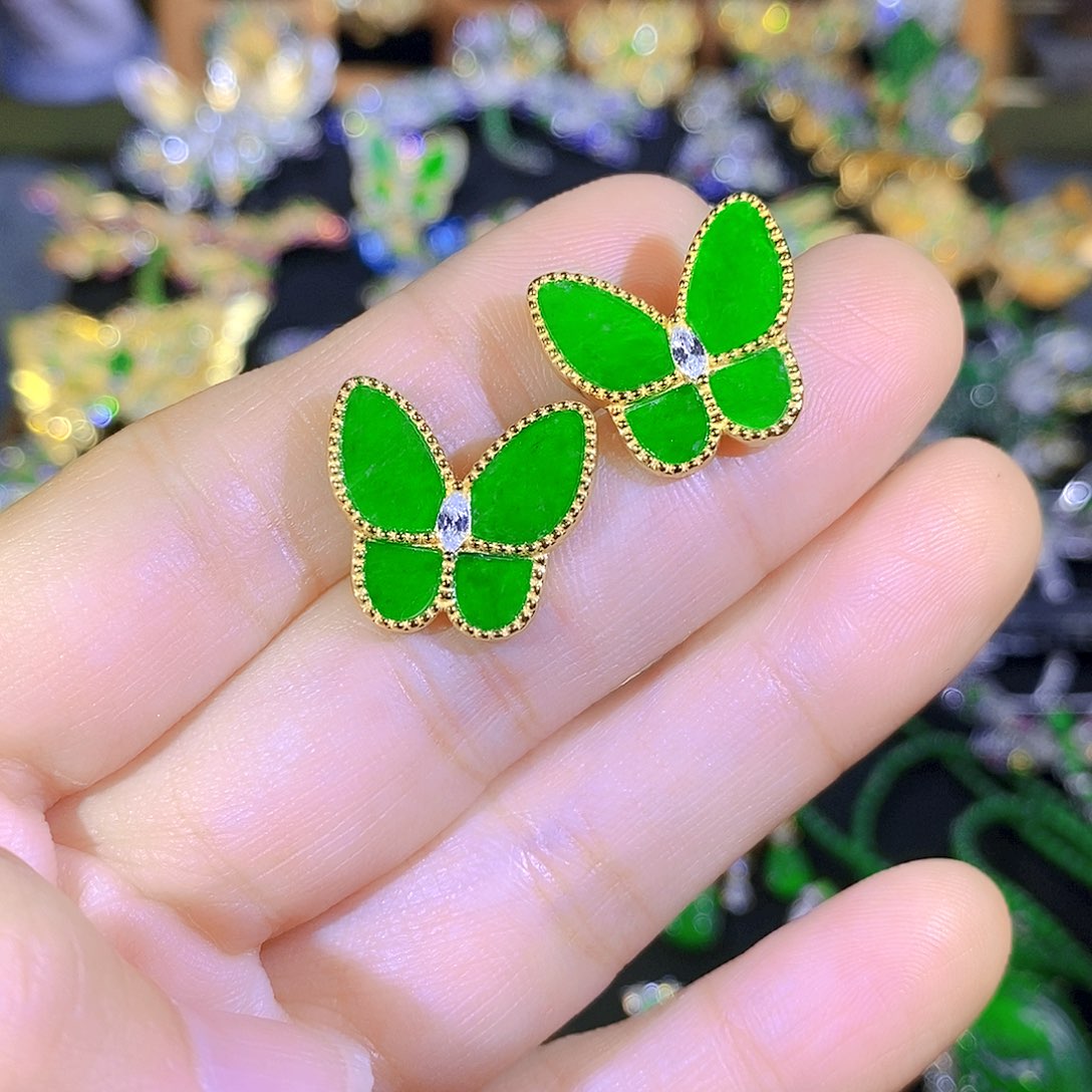 吊坠(不含链)银S925镶嵌翡翠