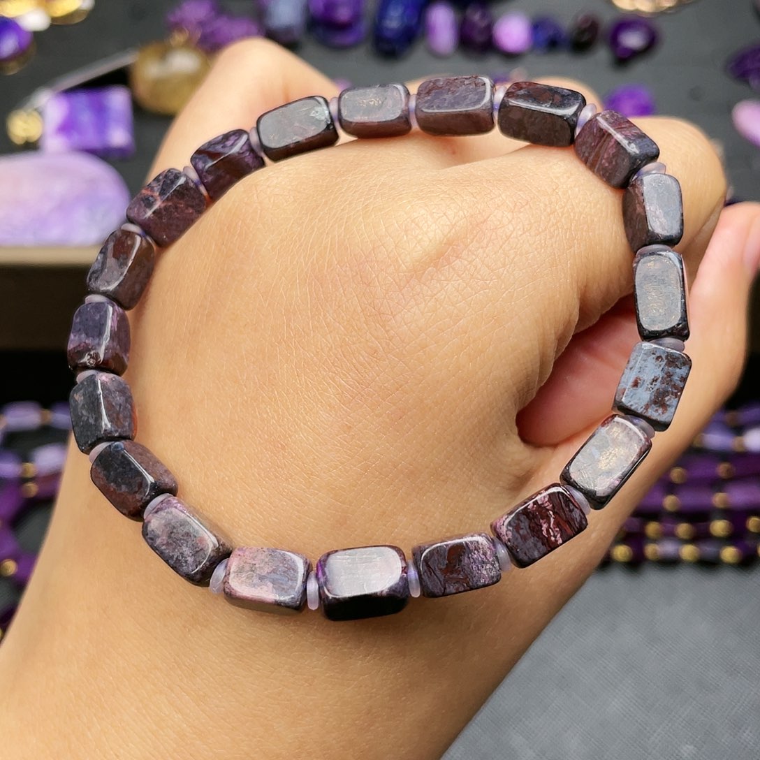 苏纪石（舒俱来）手链未镶嵌