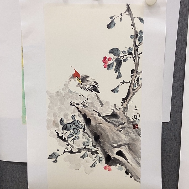 国画手寫手繪作品136