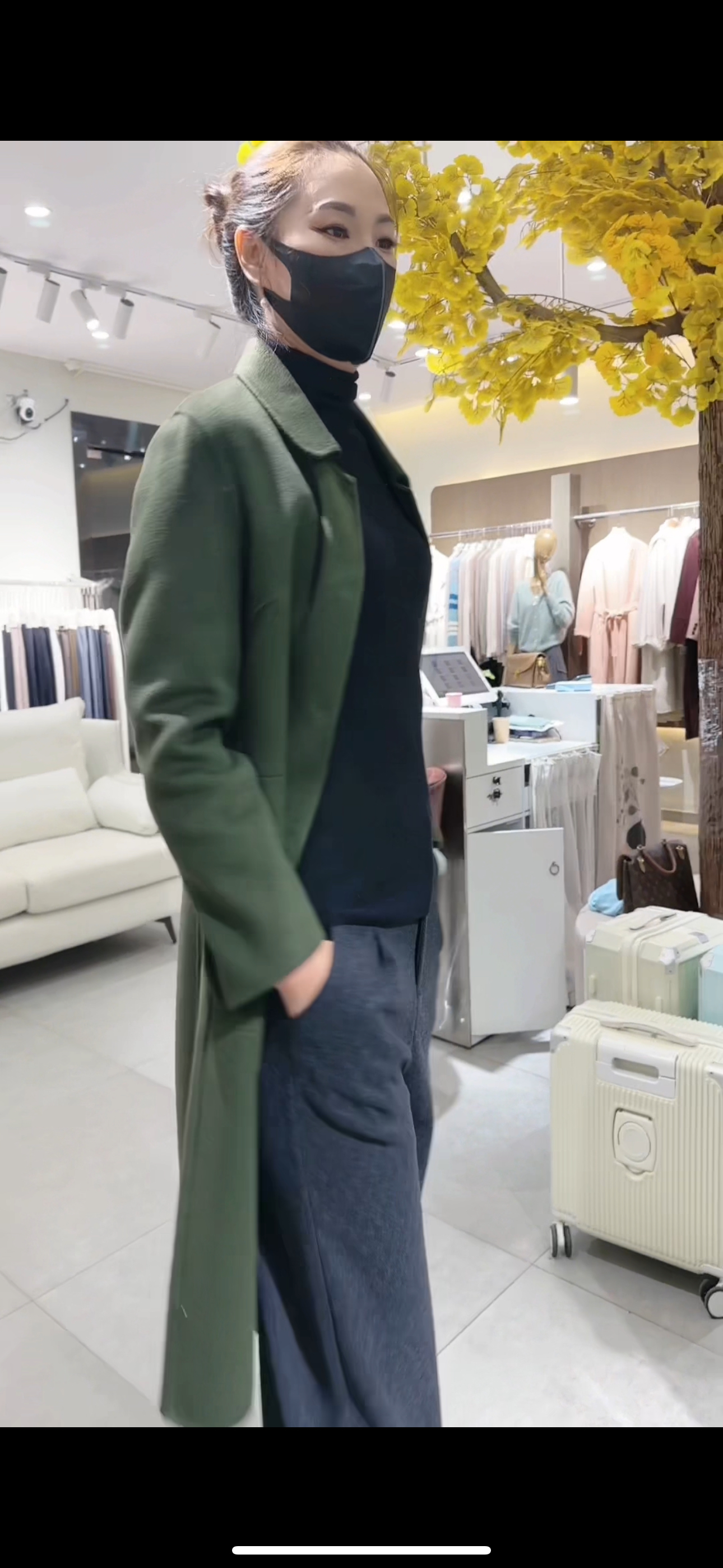 职业正装修身外套