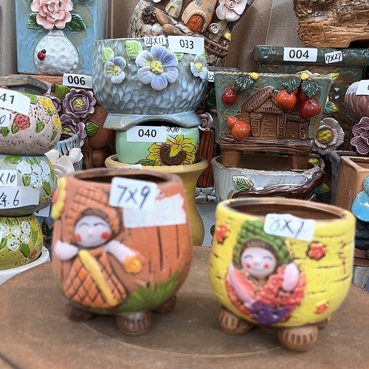 红陶粗陶多肉花盆