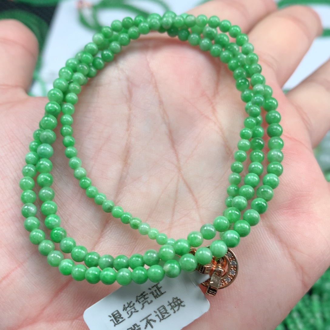 翡翠手链未镶嵌翡翠