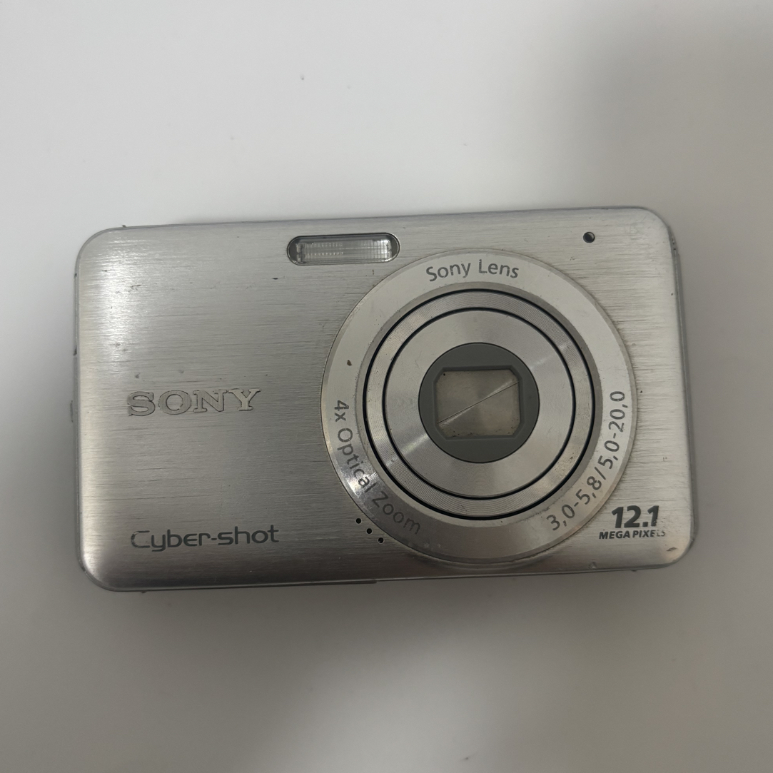 9新 Sony/索尼 w310福利银色1200w像素热门ccd相机带配件