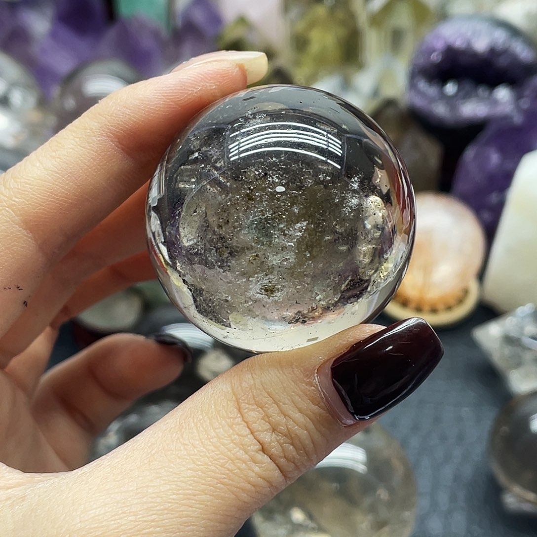 鱼***秒水晶未镶嵌珠宝半成品66
