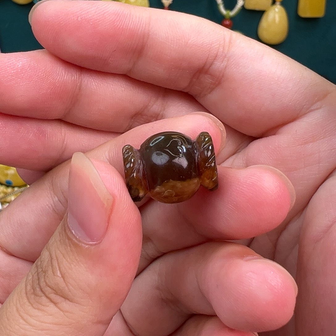 琥珀手链未镶嵌糖果