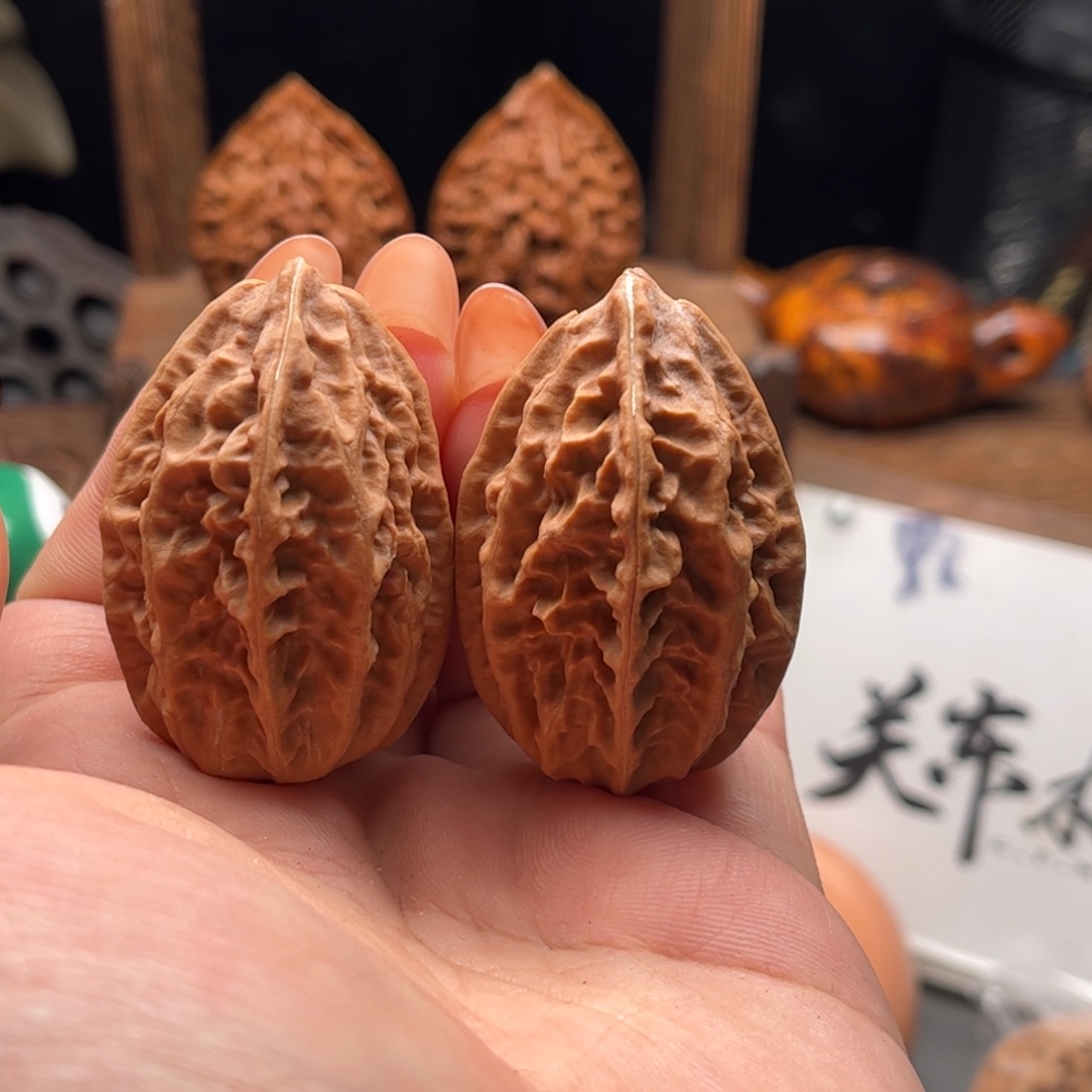 文玩核桃把件关东木子家楸大胖10
