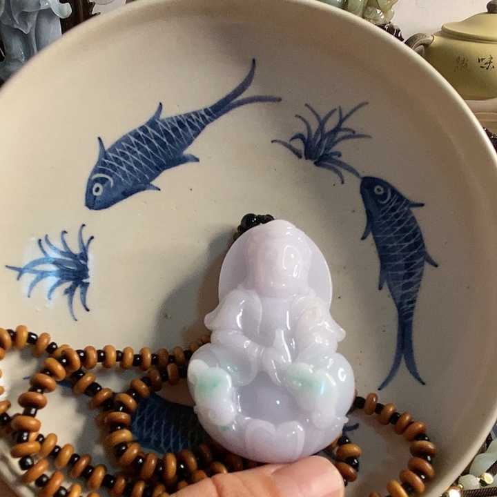 摆件啊*新号开播瓷器一个