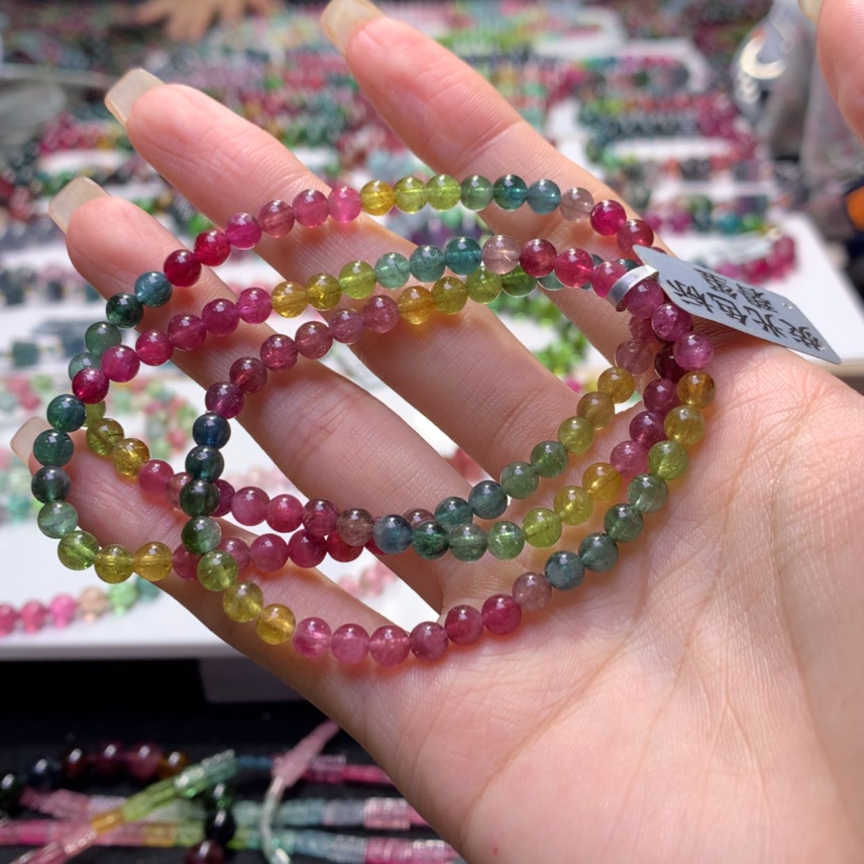 【闪购商品】未镶嵌手串碧玺
