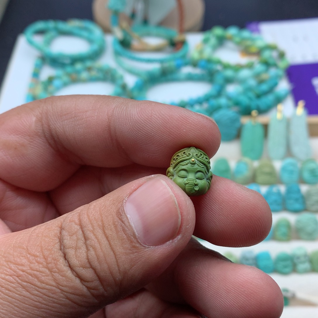 【闪购商品】绿松石珠宝奇石未镶嵌