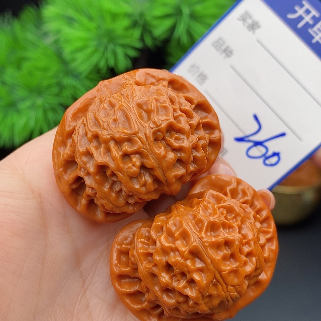 文玩核桃把件42宫灯260