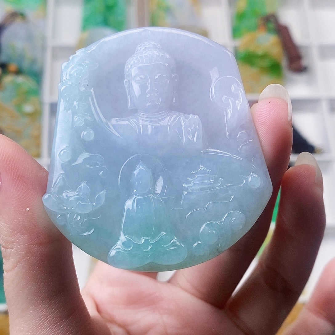 自***动定制翡翠未镶嵌翡翠