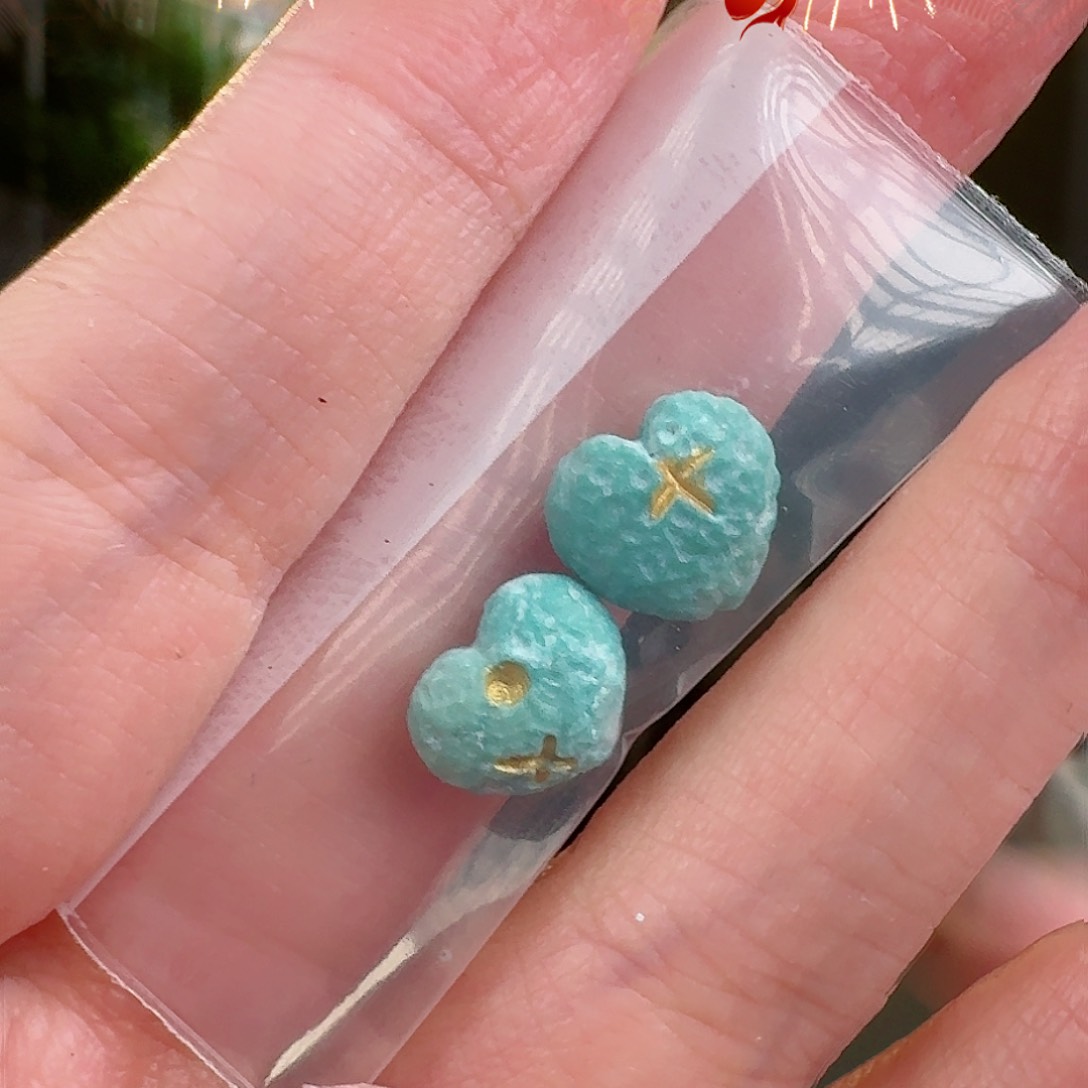 绿松石珠宝奇石未镶嵌