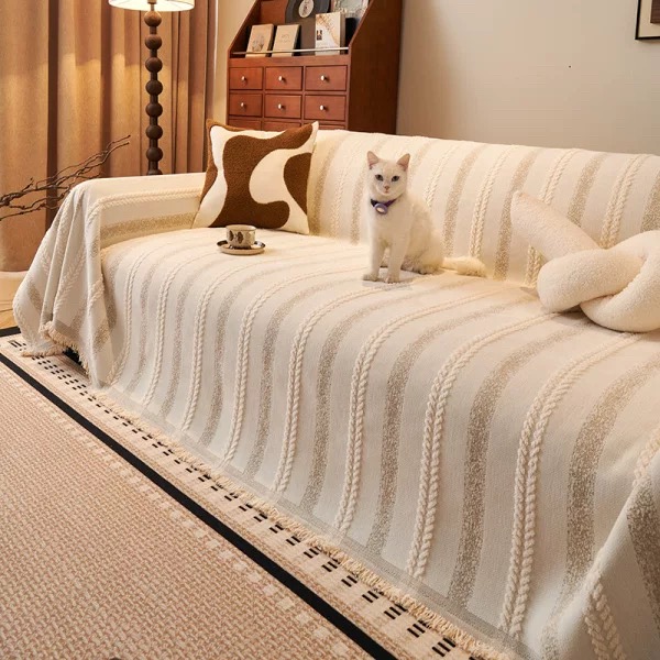 2025年新款知慕雪尼尔沙发巾四季通用防滑一片式高级感沙发垫全盖