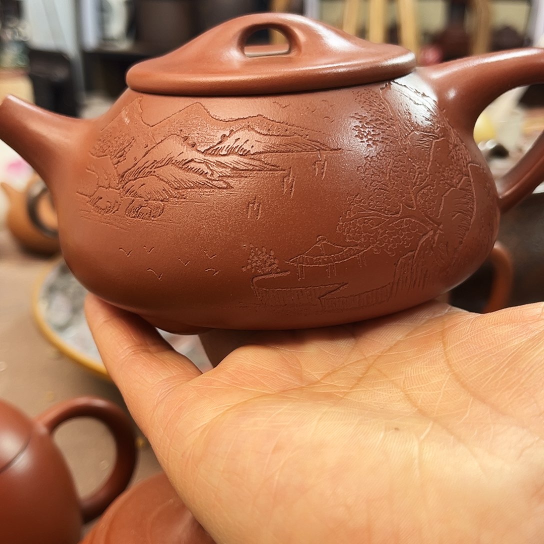 紫砂茶壶全手工制作