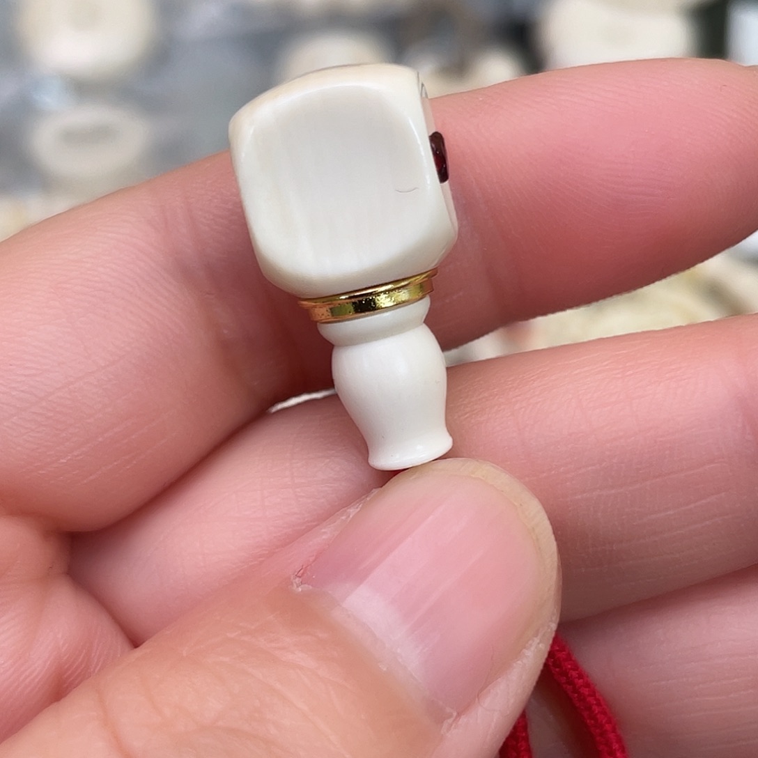 猛犸象牙手串/手链/手镯方糖三通