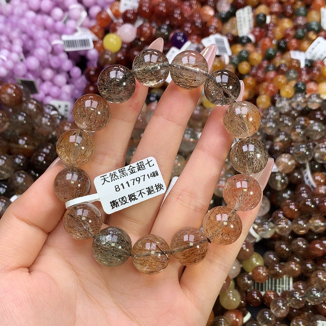 水晶手链未镶嵌，