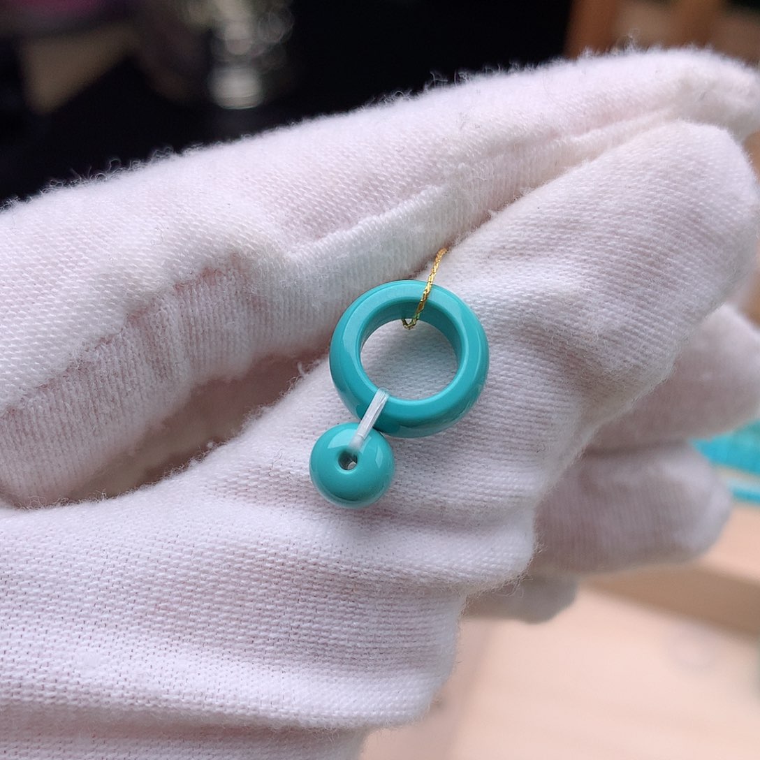 绿松石珠宝奇石未镶嵌