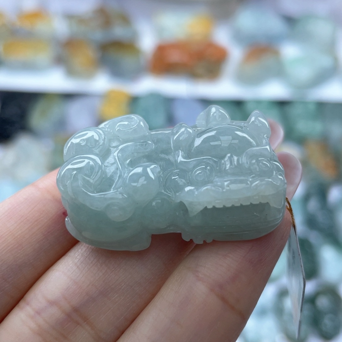 颈饰未镶嵌翡翠貔貅28