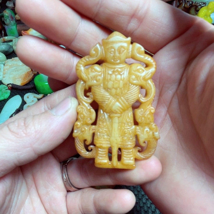 滴血莲花菩提把件