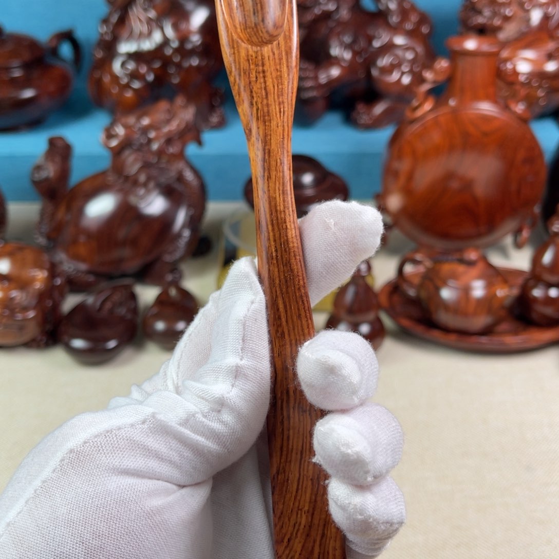 黄花梨/降香黄檀把件茶勺