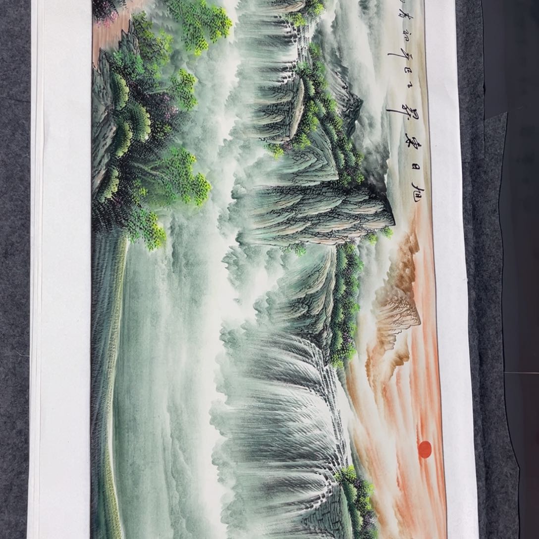 精品小六尺画心作品