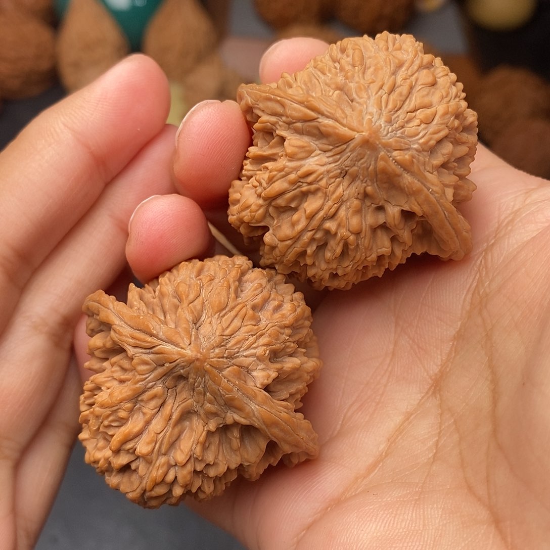 把件文玩核桃满天星全品43.5