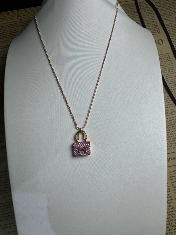 项链 时尚简约包包项链A512