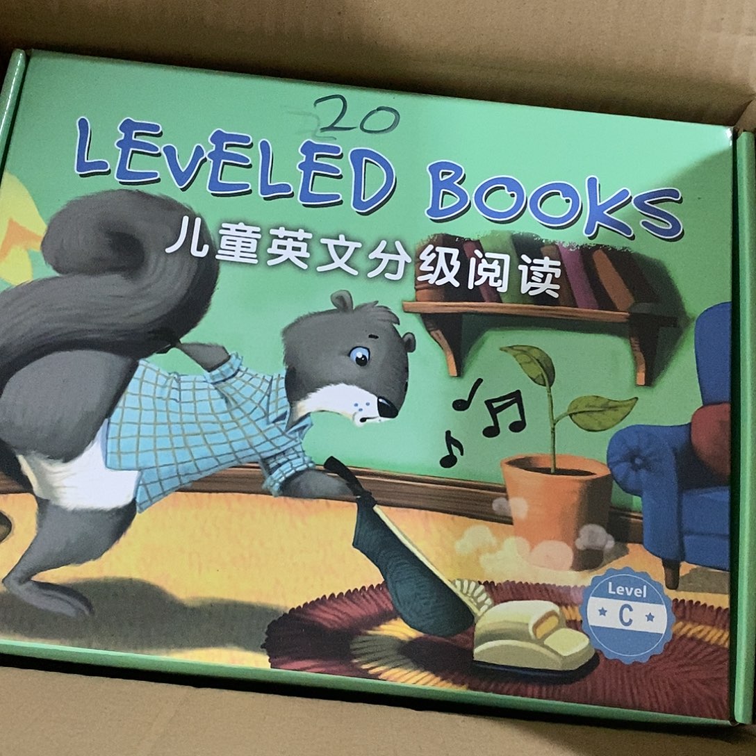 Raz分级阅读c级140克蓝标