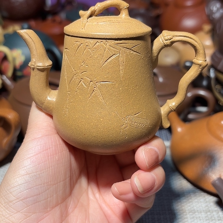 茶壶紫砂原矿宜兴紫砂120cc