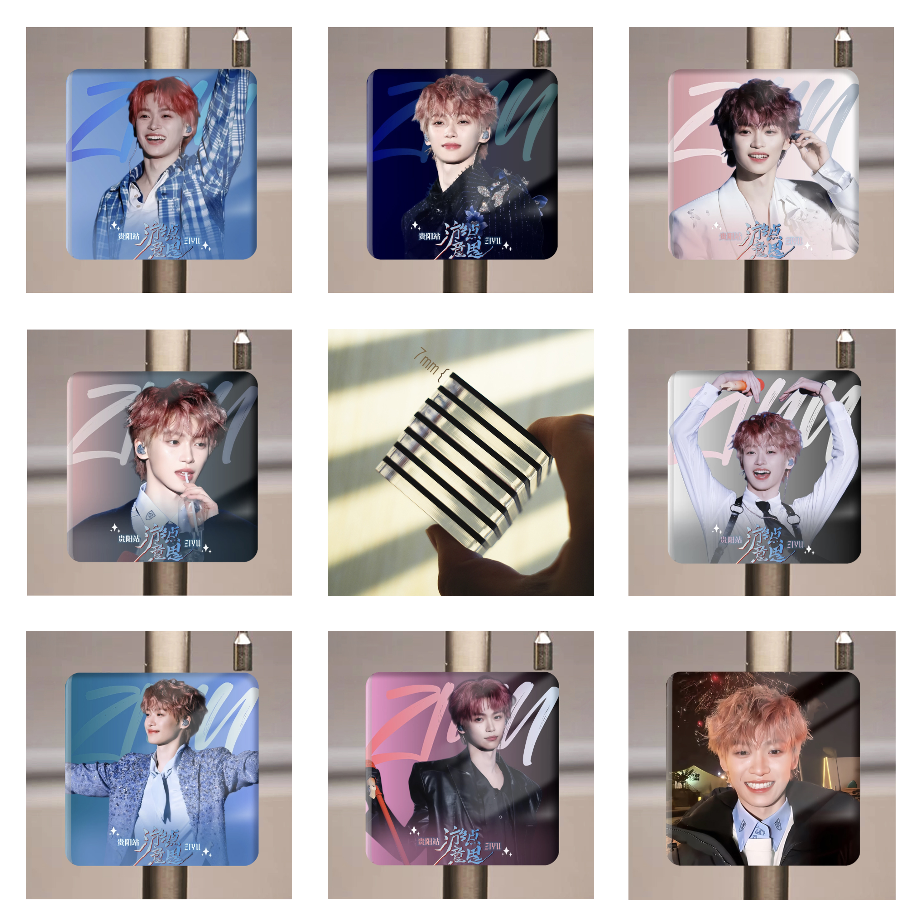 梓渝音乐节磁吸定制冰箱贴送闺蜜好朋友生日礼物居家日用创意礼品