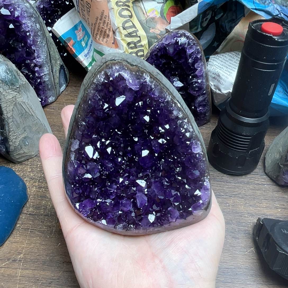 紫晶大型摆件（非配饰）未镶嵌