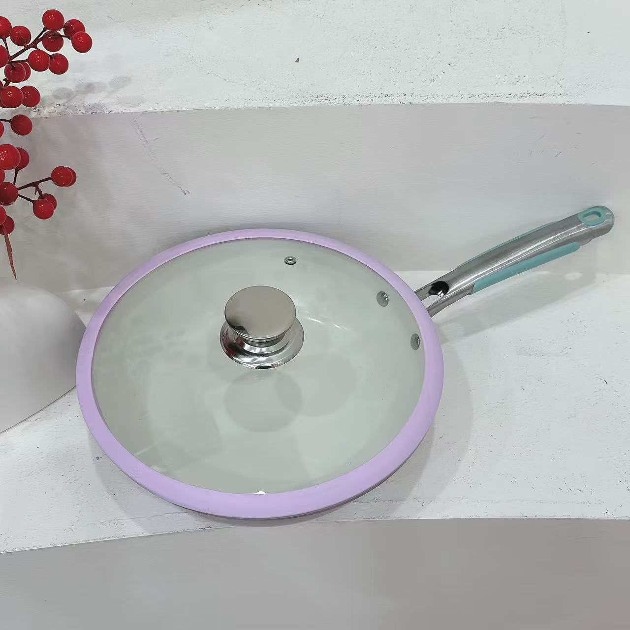 贝瓷不粘锅家用炒锅