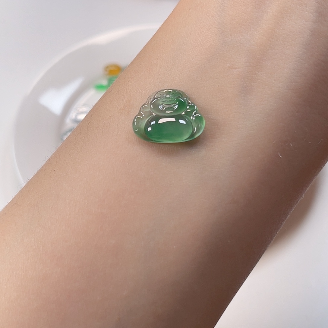 翡翠裸石纯天然A货缅甸翡翠