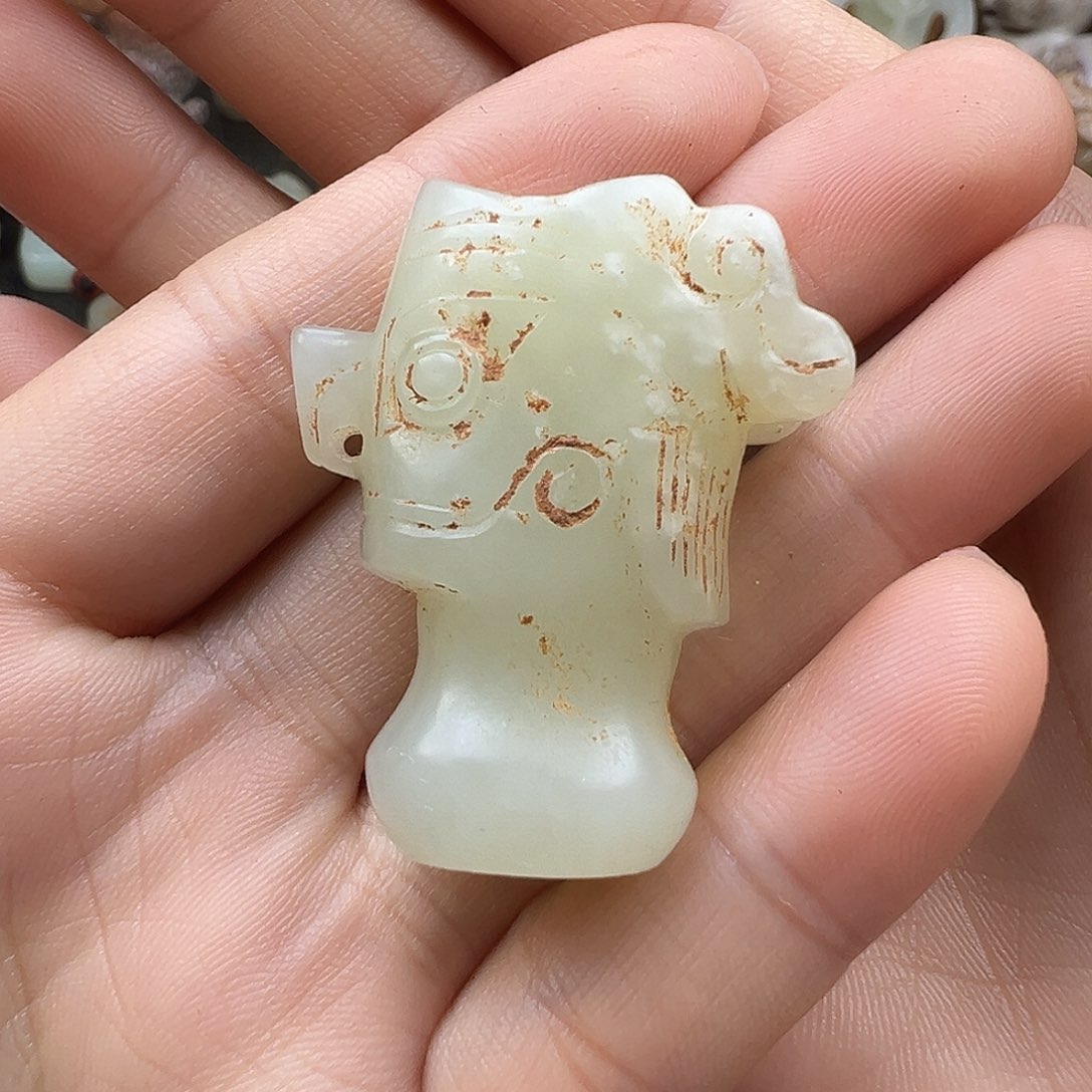 和田玉（糖玉）未镶嵌挂件