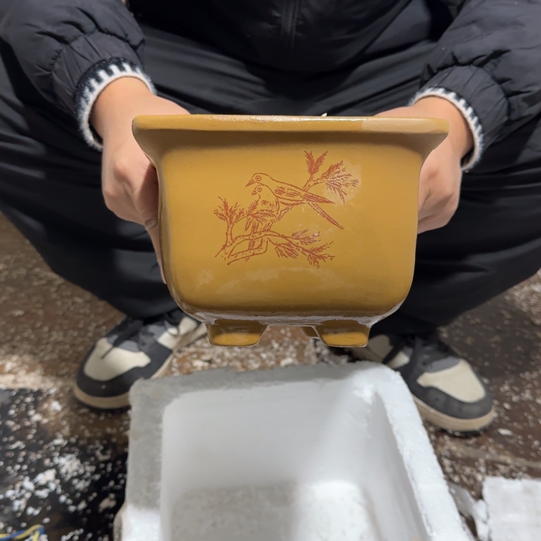 花盆紫砂口径15.10口径