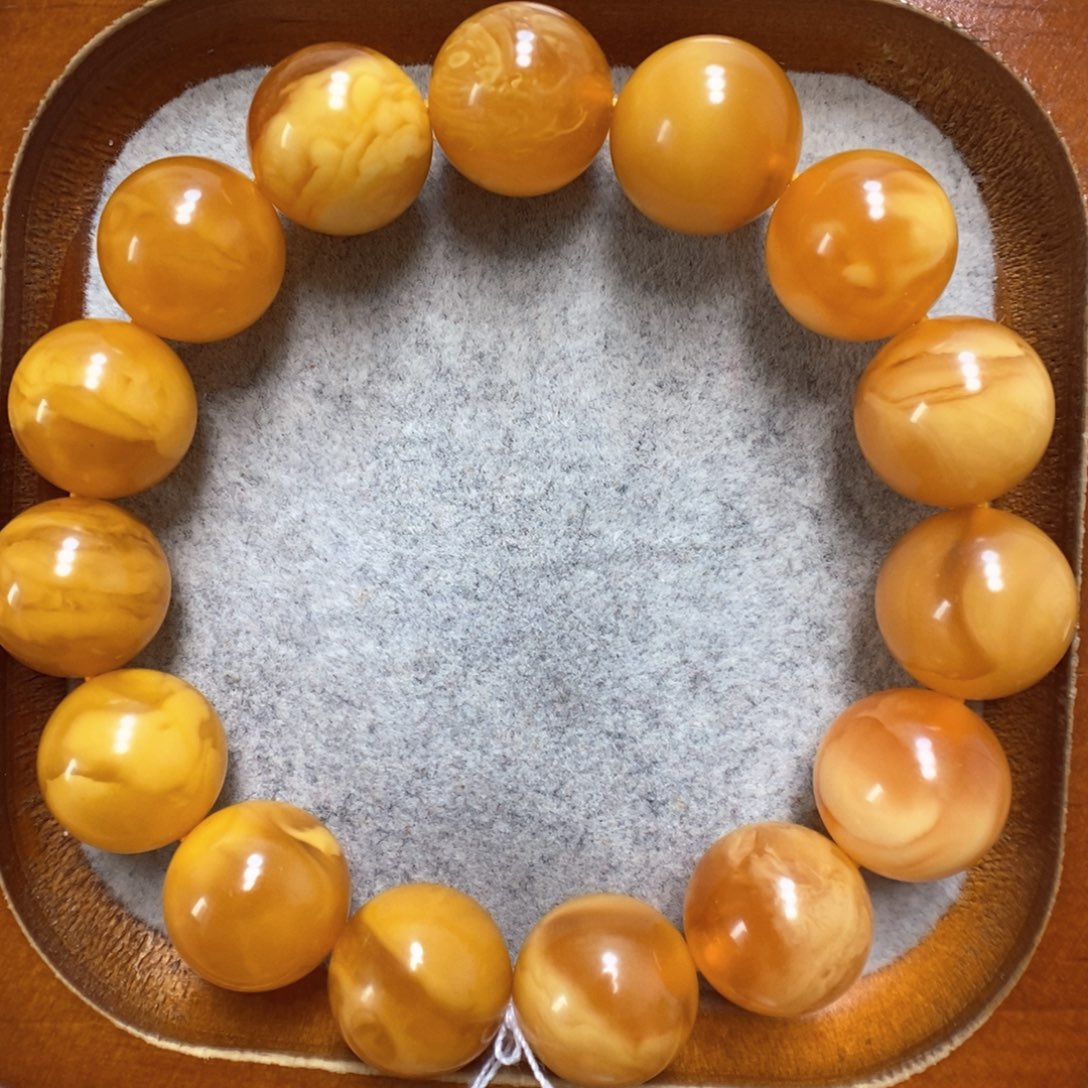蜜蜡颈饰未镶嵌蜜蜡