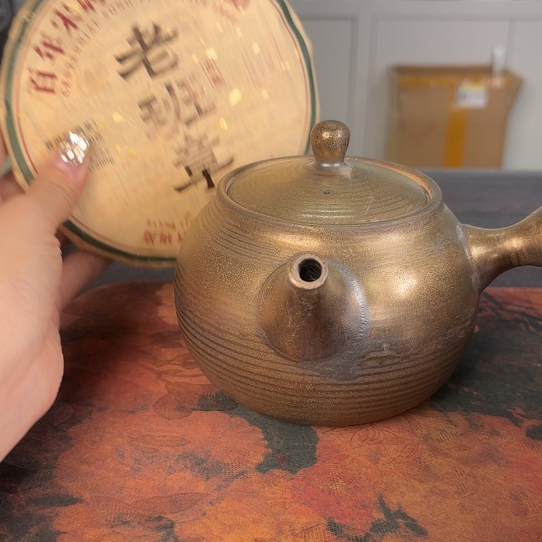 龙泉云间青瓷小米茶器