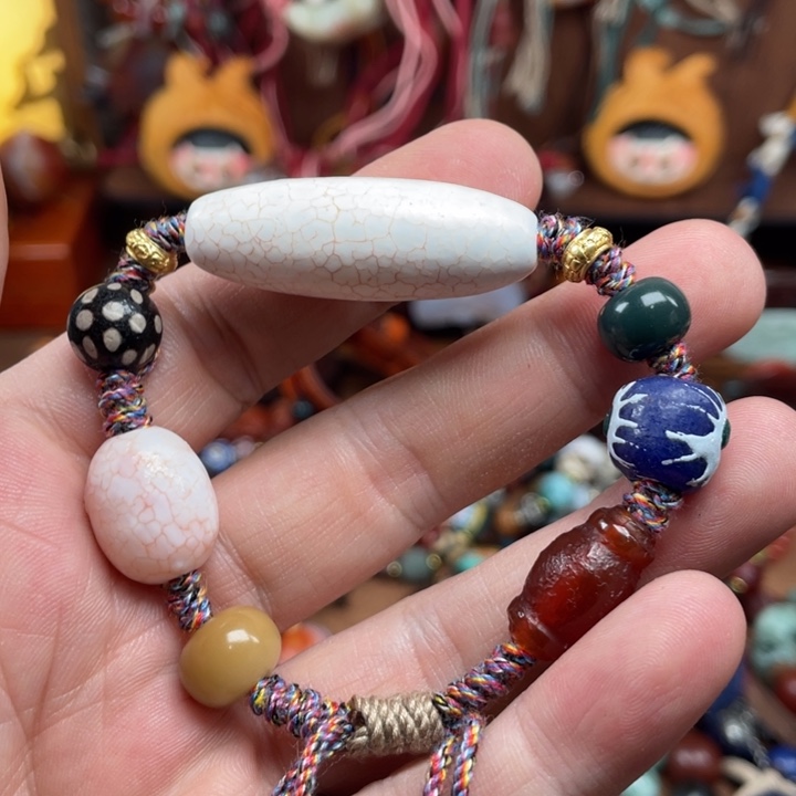 玛瑙/玉髓手链未镶嵌