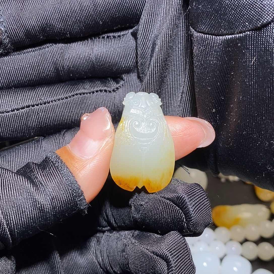 和田玉颈饰未镶嵌s*m