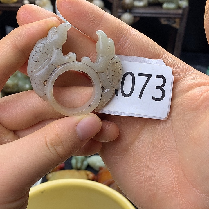 和田玉银S925镀金镶嵌颈饰