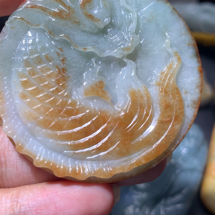 翡翠未镶嵌颈饰保真天然a货翡翠