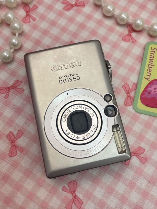 95新 Canon/佳能 ixus60冷白皮氛围感奶油肌自带磨皮仅一台