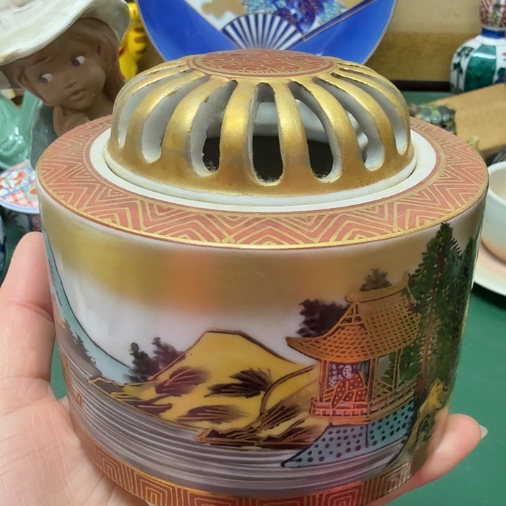 云***G中古工艺品瓷器默认微瑕