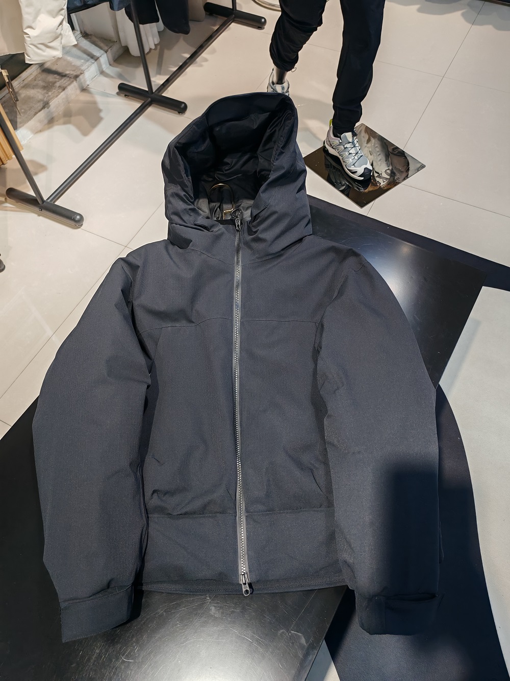 25冬季新款加厚派克服男女通勤百搭商务加厚外套