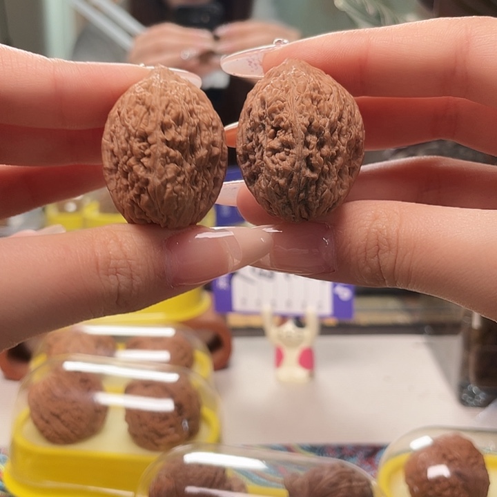 文玩核桃吊坠蒜头30全