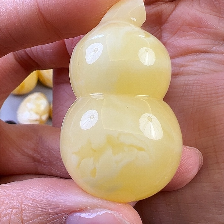 蜜蜡颈饰未镶嵌蜜蜡