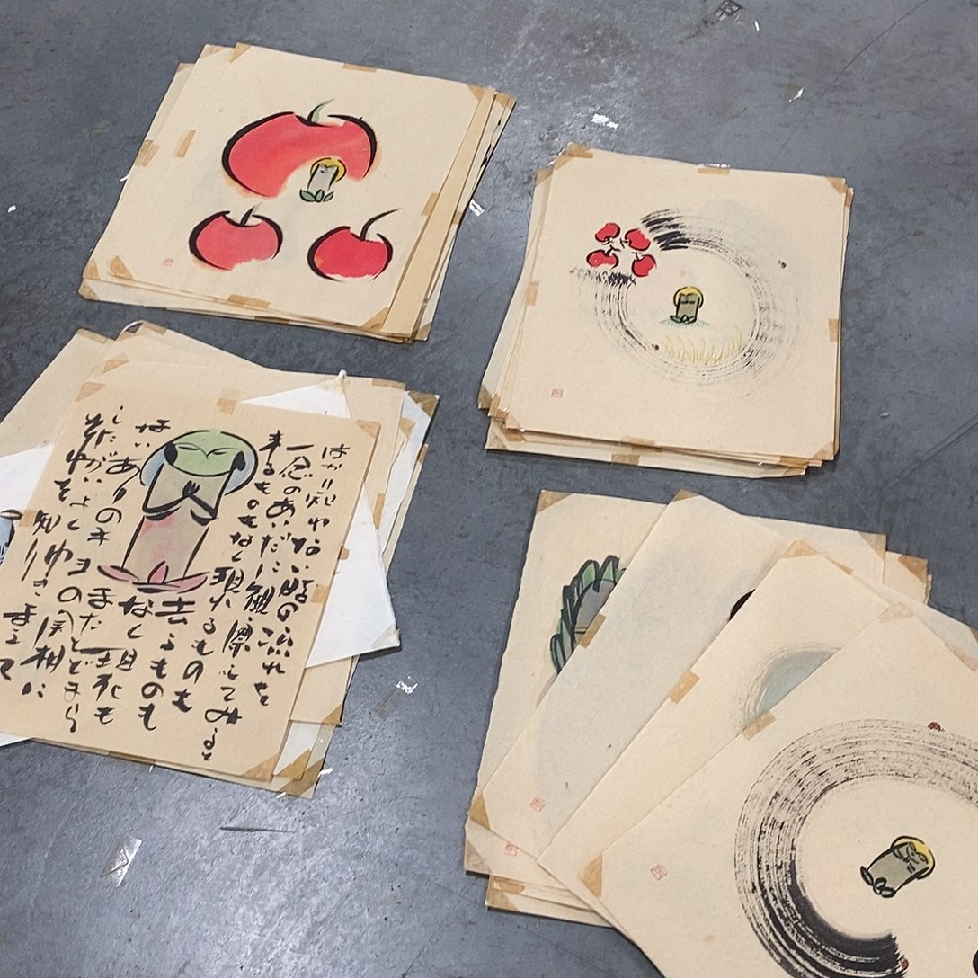 40张版画花心 不重复