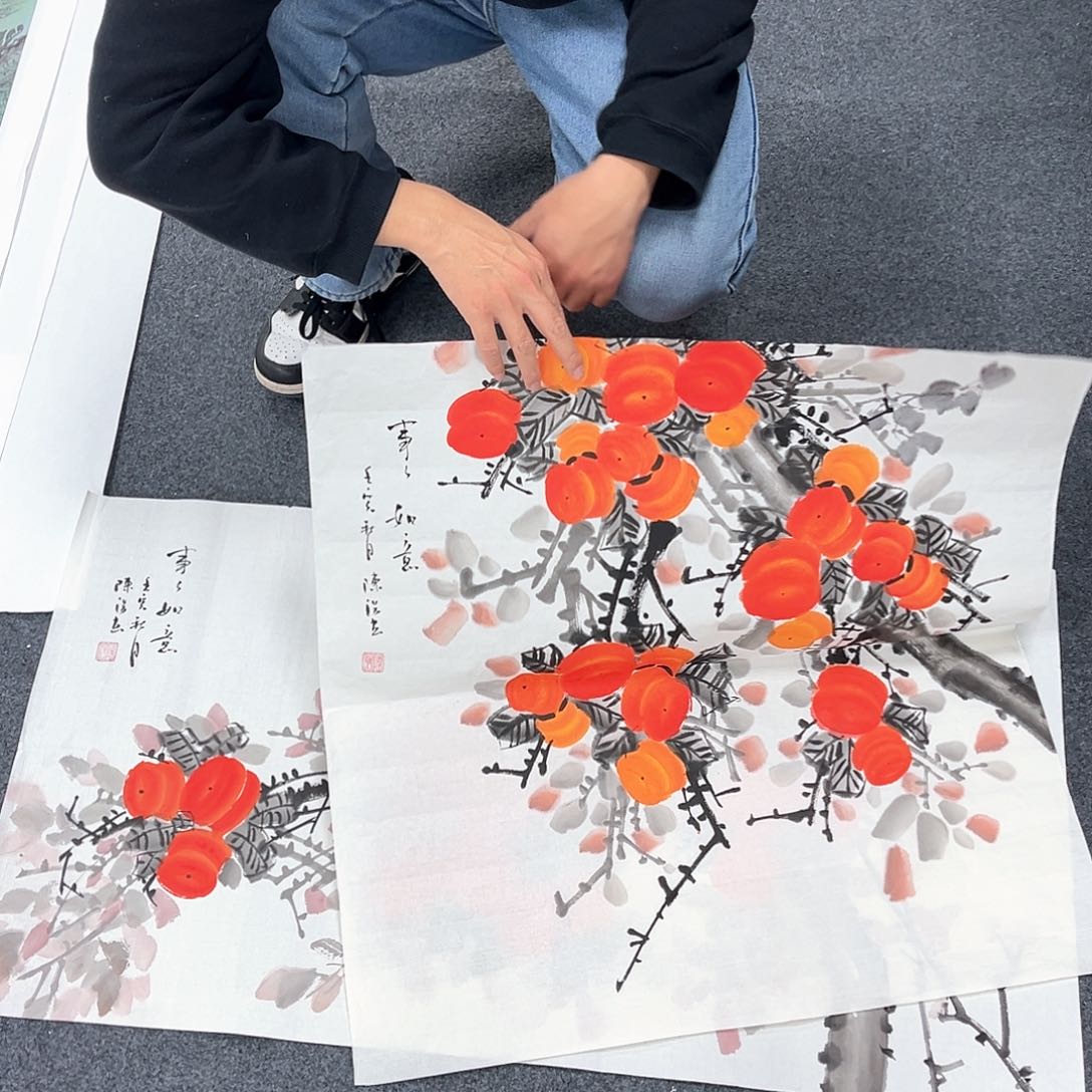 国画宣纸国画纯手绘作品